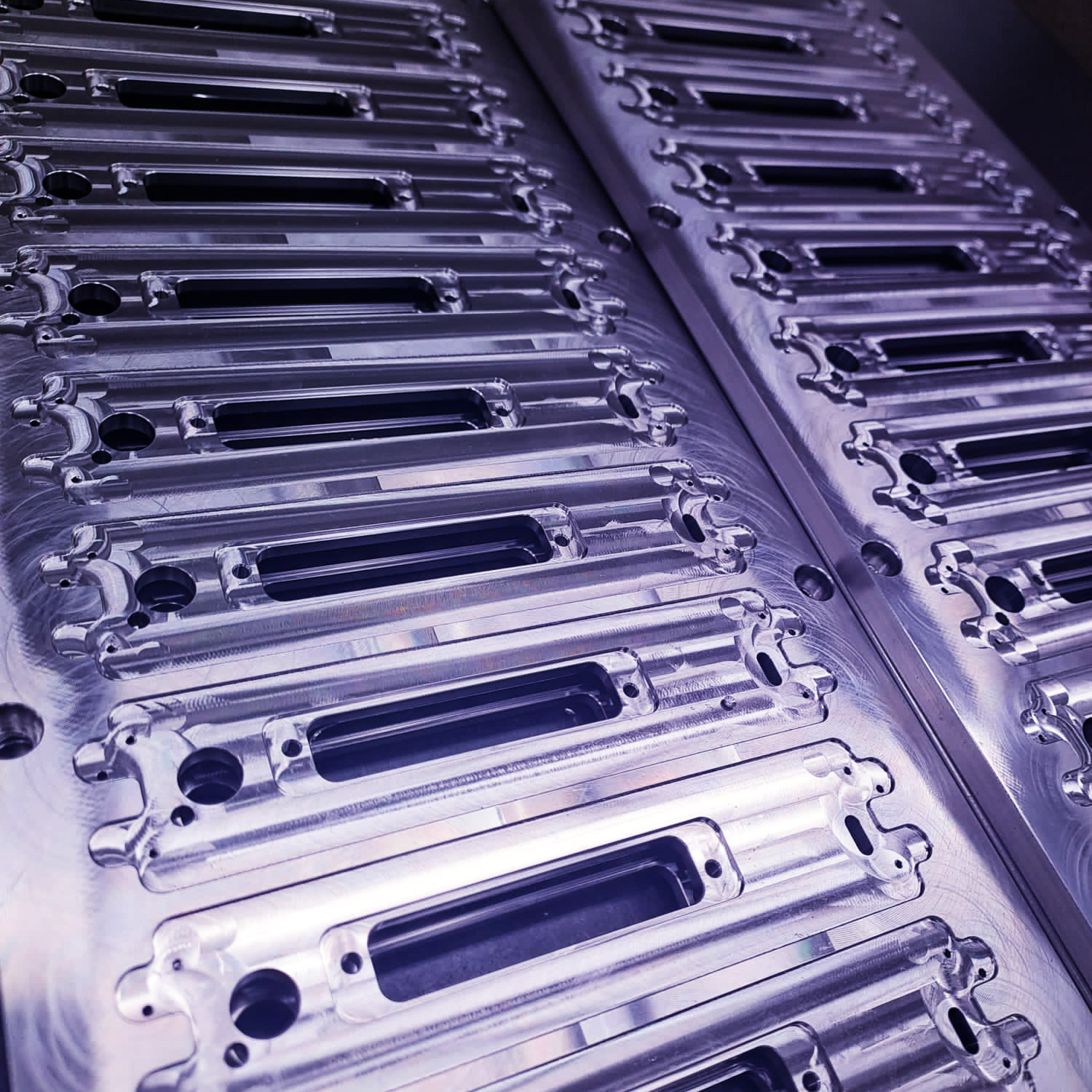 Stainless steel CNC-machined components